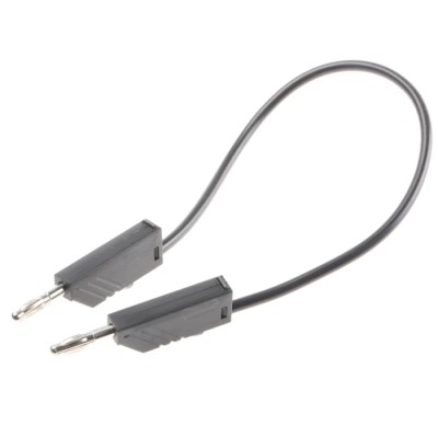 Hirschmann Test & Measurement 16A 60V DC 250mm Black Test Lead 934058100