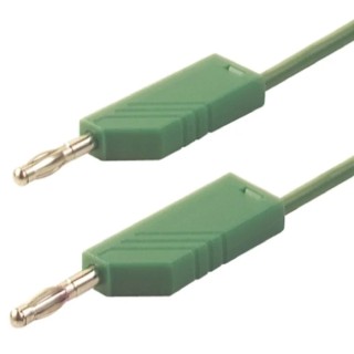 Hirschmann Test & Measurement Connector Test Lead 32A 60V dc Green 1m Lead Length 934063104