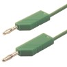 Hirschmann Test & Measurement Connector Test Lead 32A 60V dc Green 1m Lead Length 934063104
