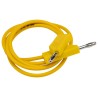 Hirschmann Test & Measurement Connector Test Lead 32A, 60V dc, Yellow, 1 m Lead Length 934063103