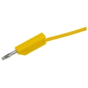 Hirschmann Test & Measurement Connector Test Lead 32A, 60V dc, Yellow, 1 m Lead Length 934063103