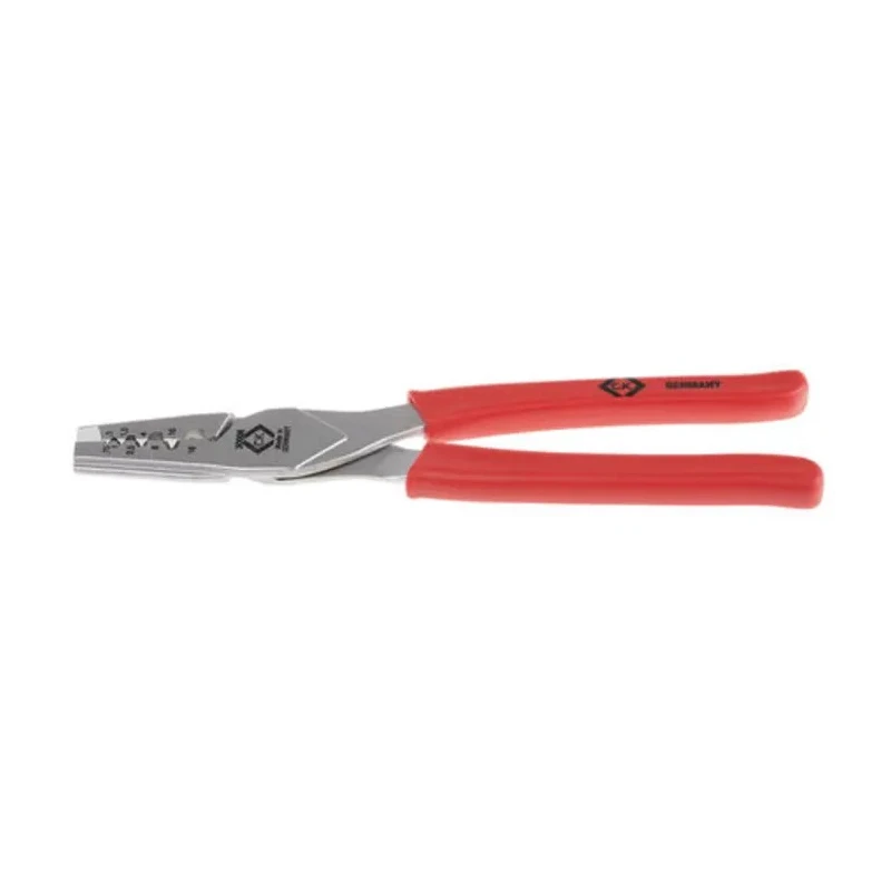 CK Hand Crimp Tool for Wire Ferrules Soft Grip Anti-Slip Handle 430006