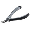CK 1-Piece Round Nose Plier, 120mm Overall Length, 20mm Jaw Length, ESD Safe, Mirror Polished Steel T3767D 120