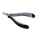 CK 1-Piece Round Nose Plier, 120mm Overall Length, 20mm Jaw Length, ESD Safe, Mirror Polished Steel T3767D 120