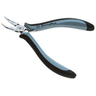 CK Long Nose Plier, Ergonomic Dual Component PVC Handle, 150mm Overall Length, 33mm Jaw Length, ESD Safe T3769D 150