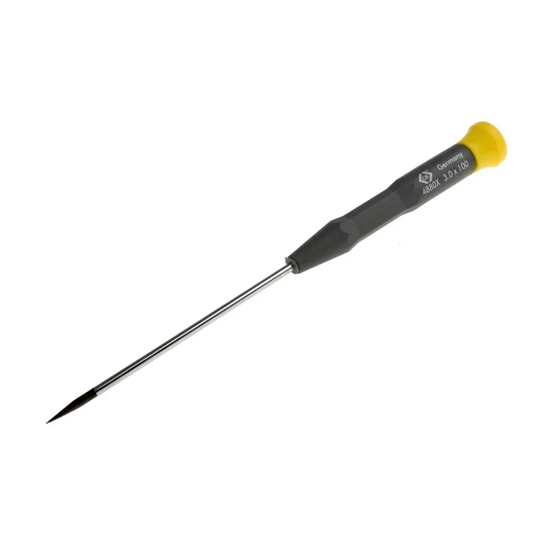 CK Precision Screwdriver Insulated 100 mm Blade, 197 mm Overall T4880X 310