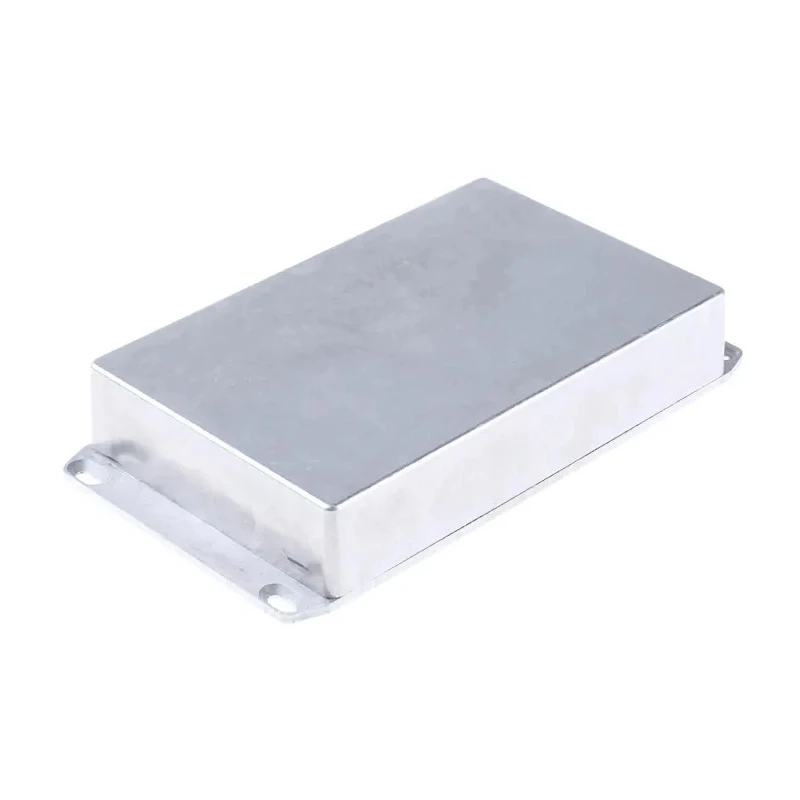 Hammond Die Cast Aluminium Flanged Electrical Enclosure IP54 37mm x 118mm x 120mm 1590DDFL