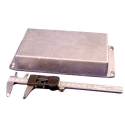 Hammond Die Cast Aluminium Flanged Electrical Enclosure IP54 37mm x 118mm x 120mm 1590DDFL