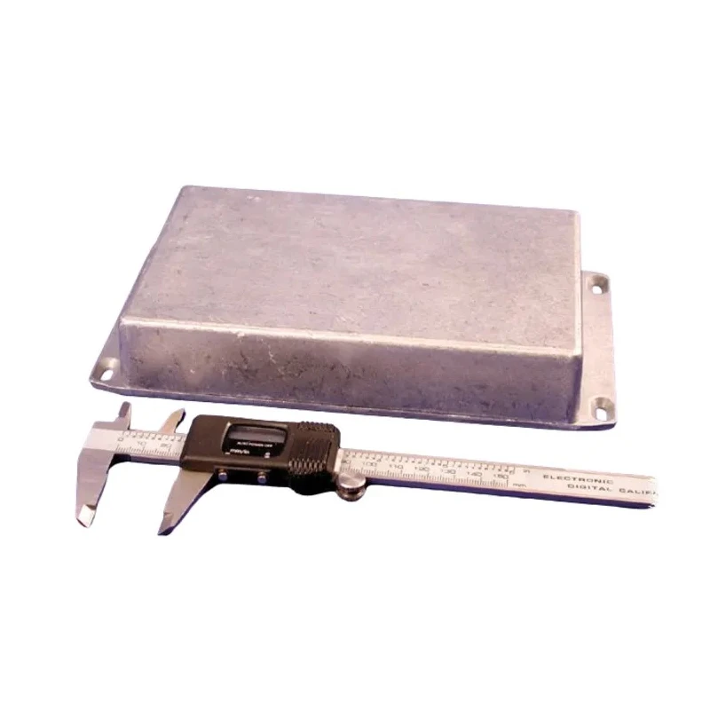 Hammond Die Cast Aluminium Flanged Electrical Enclosure IP54 37mm x 118mm x 120mm 1590DDFL