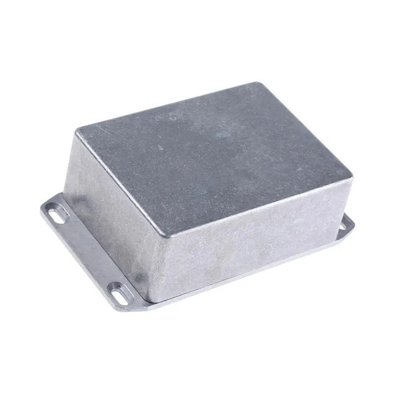 Hammond Flanged Die Cast Aluminium Enclosure IP54 Shielded 44 mm x 110 mm x 82 mm 1590SFL