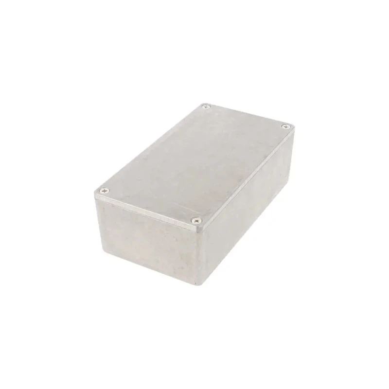 Hammond 1590 Series Natural Lid Die Cast Aluminium Enclosure IP54, 50.4 mm x 153 mm x 83.1 mm 1590P1