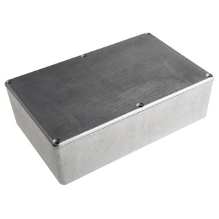 Hammond Die Cast Aluminium Enclosure IP54 52 mm x 187.8 mm x 119.5 mm 1590D