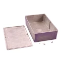 Hammond Die Cast Aluminium Enclosure IP54 52 mm x 187.8 mm x 119.5 mm 1590D