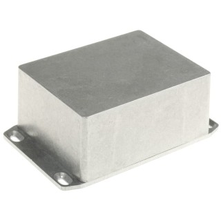 Hammond Flanged Die Cast Aluminium Enclosure IP54 52.5 mm x 120 mm x 94 mm 1590CFL