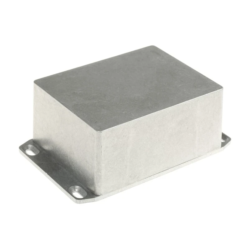 Hammond Flanged Die Cast Aluminium Enclosure IP54 52.5 mm x 120 mm x 94 mm 1590CFL