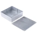 Hammond Flanged Die Cast Aluminium Enclosure IP54 Protection 63 mm x 187.5 mm x 187.5 mm 1590FFL
