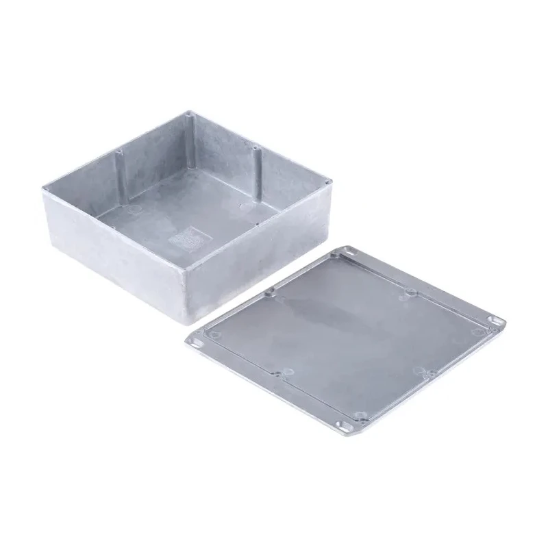 Hammond Flanged Die Cast Aluminium Enclosure IP54 Protection 63 mm x 187.5 mm x 187.5 mm 1590FFL