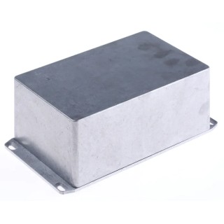 Hammond Flanged Die Cast Aluminium Enclosure IP54 78 mm x 187.5 mm x 119.5 mm 1590EFL