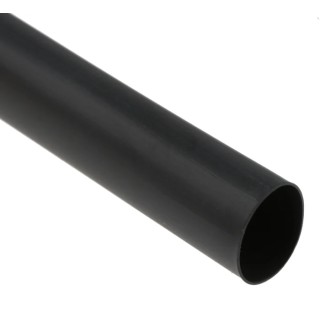 TE Connectivity Heat Shrink Tubing Black 12 mm Sleeve Diameter x 1.2m Length 4:1 Ratio HTAT-12/3-0-STK