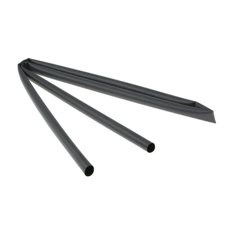 TE Connectivity Heat Shrink Tubing Black 12 mm Sleeve Diameter x 1.2m Length 4:1 Ratio HTAT-12/3-0-STK