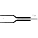 TE Connectivity Heat Shrink Tubing Black 12 mm Sleeve Diameter x 1.2m Length 4:1 Ratio HTAT-12/3-0-STK
