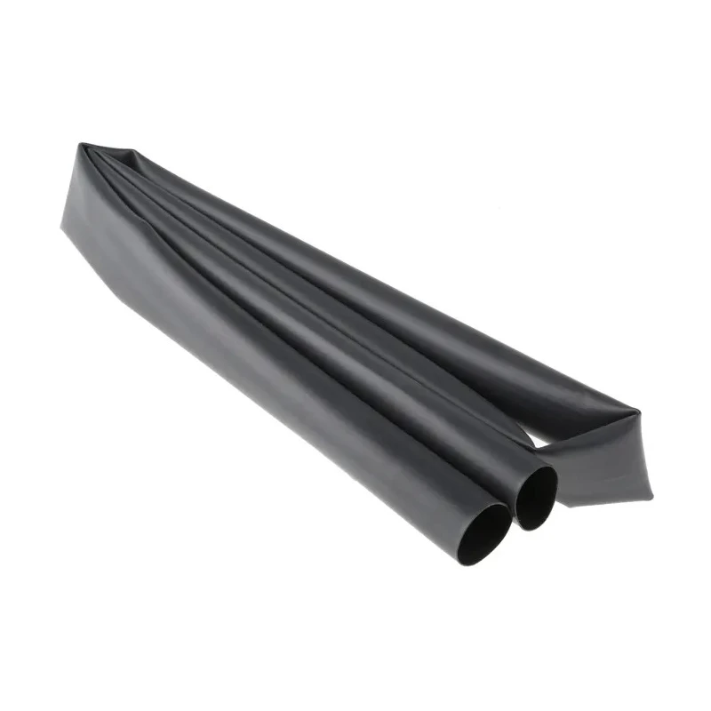 TE Connectivity Heat Shrink Tubing Black 24 mm Sleeve Diameter x 1.2 m Length 4:1 Ratio HTAT-24/6-0-STK