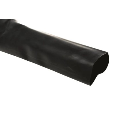 TE Connectivity Heat Shrink Tubing Black 48 mm Sleeve Diameter x 1.2m Length 4:1 Shrink Ratio HTAT-48/13-0-STK