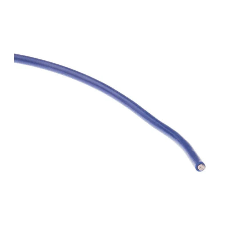 Alpha Wire 3057 Series Blue Hook Up Wire 16 AWG, 26/0.25 mm Core Strands, 30 m Length, Polyvinyl Chloride Jacket 3057 BL005