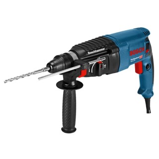 Bosch SDS Hammer Drill 230V Corded, 830W Power, Brushed Motor, SDS Plus Chuck, 900 RPM, Type F - Schuko Plug 06112A3000
