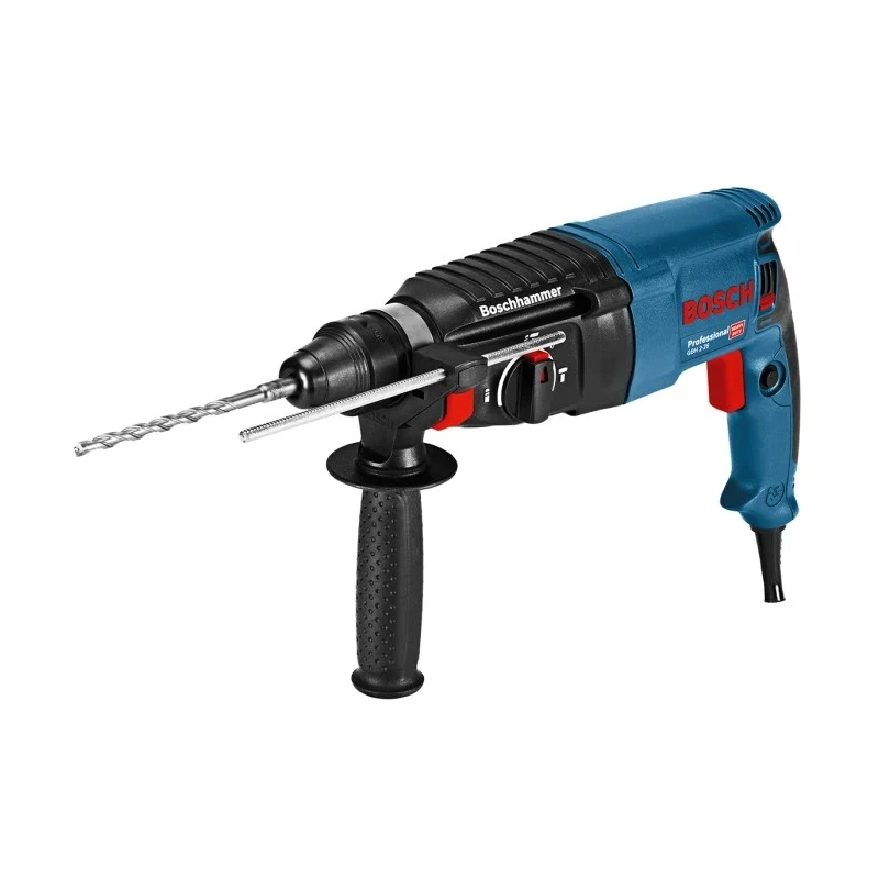 Bosch SDS Hammer Drill 230V Corded, 830W Power, Brushed Motor, SDS Plus Chuck, 900 RPM, Type F - Schuko Plug 06112A3000