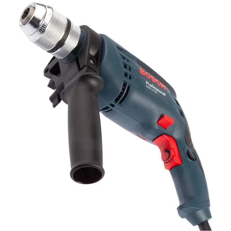 Bosch Corded Hammer Drill GSB Keyless 230V 301W Power 1.5 to 13 mm Chuck Size 0601217100
