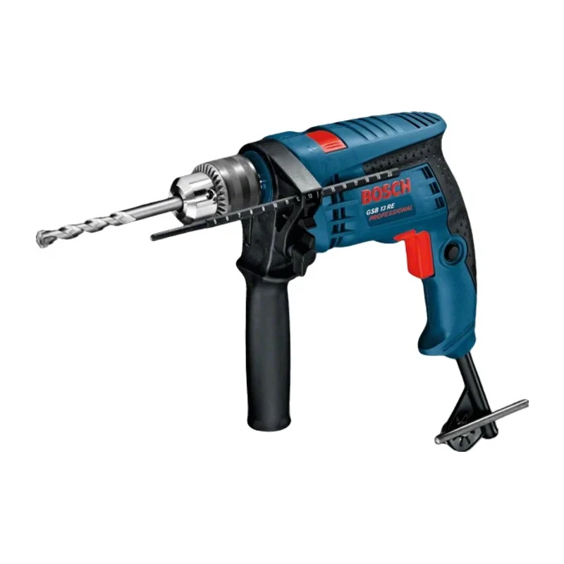 Bosch Corded Hammer Drill GSB Keyless 230V 301W Power 1.5 to 13 mm Chuck Size 0601217100