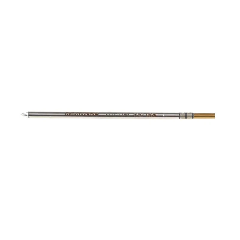 Metcal Soldering Iron Tip, 1 mm Chisel Shape, 6.5 mm Length, 30° Angle, RoHS Compliant CVC-7CH0010P