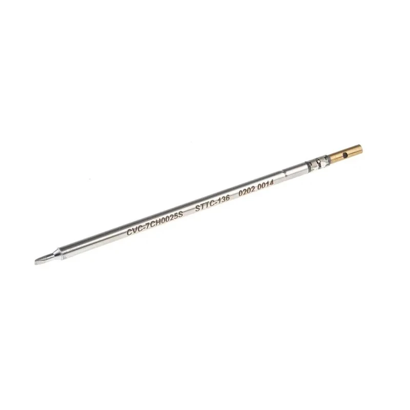 Metcal Soldering Iron Tip Chisel Shape 2.5 mm Width 9.9 mm Length 30° Angle CVC-7CH0025S