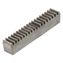 RS PRO Steel Gear Rack 1 Module Pitch, 1000 mm Length, 15 mm Face Width, Pitch Centre Height 14 mm 182-7854