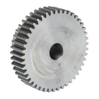 RS PRO Steel 45 Teeth Spur Gear 1.5 Module 67.5 mm Pitch Diameter 50 mm Hub Diameter 182-7846