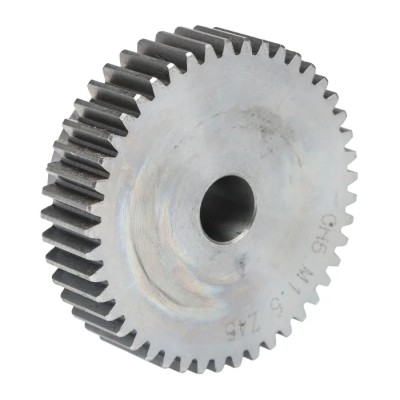 RS PRO Steel 45 Teeth Spur Gear 1.5 Module 67.5 mm Pitch Diameter 50 mm Hub Diameter 182-7846