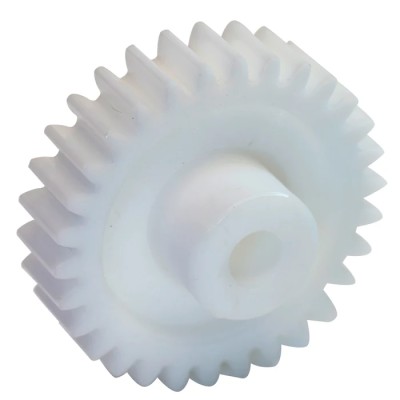 RS PRO Moulded Spur Gear 12 Teeth Module 1, 12 mm Pitch Diameter, 9 mm Hub Diameter 182-7961
