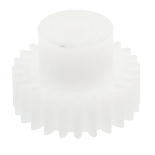 RS Pro Moulded 24 Teeth Spur Gear, 1 Module, 10mm Bore Diameter, 24mm Pitch Diameter, 15mm Hub Diameter, 9mm Face 182-7968