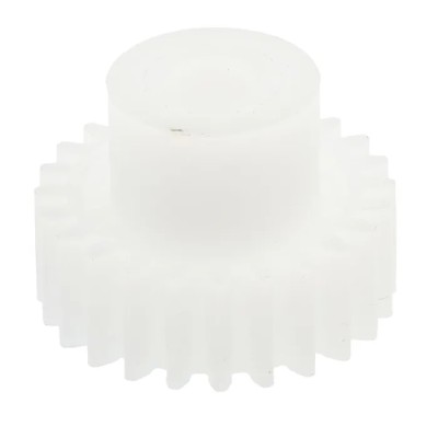 RS Pro Moulded 24 Teeth Spur Gear, 1 Module, 10mm Bore Diameter, 24mm Pitch Diameter, 15mm Hub Diameter, 9mm Face 182-7968