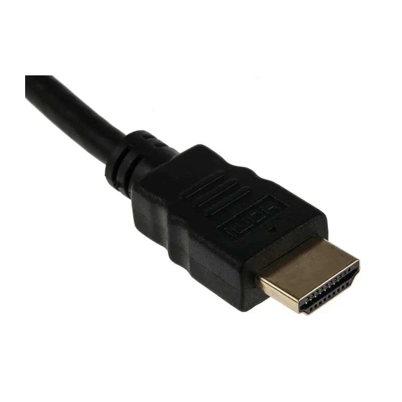 RS PRO 1 m 4K HDMI Cable Male to Male HDMI Connector, Black 182-8472