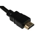 RS PRO 1 m 4K HDMI Cable Male to Male HDMI Connector, Black 182-8472