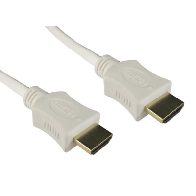 RS PRO 10 m 4K HDMI Cable Male HDMI to Male HDMI White 182-8510