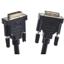 RS PRO Male DVI-D Dual Link to Male DVI-D Cable 2m Polyvinyl Chloride Jacket Black 182-8565