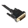 RS PRO Male DVI-D Dual Link to Male DVI-D Cable 3m Black Polyvinyl Chloride 182-8566