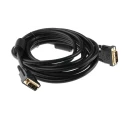 RS PRO Male DVI-D Single Link to Male DVI-D Cable, 5 m, Black Polyvinyl Chloride Jacket 182-8559