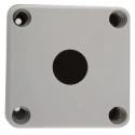 Siemens RS PRO Grey Plastic Push Button Enclosure 1 Hole 22.5 mm Diameter 182-8655
