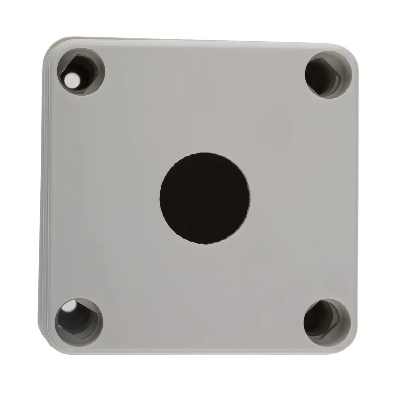 Siemens RS PRO Grey Plastic Push Button Enclosure 1 Hole 22.5 mm Diameter 182-8655