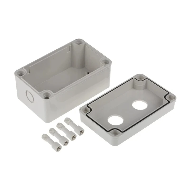 Schneider Electric RS PRO Grey Plastic Push Button Enclosure 2 Hole 22.5 mm Diameter IP66 Rated ABS Plastic 182-8656