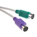 RS PRO 300 mm Male USB Type A to Female PS2 x 2 KVM Mixed Cable Assembly 182-8780